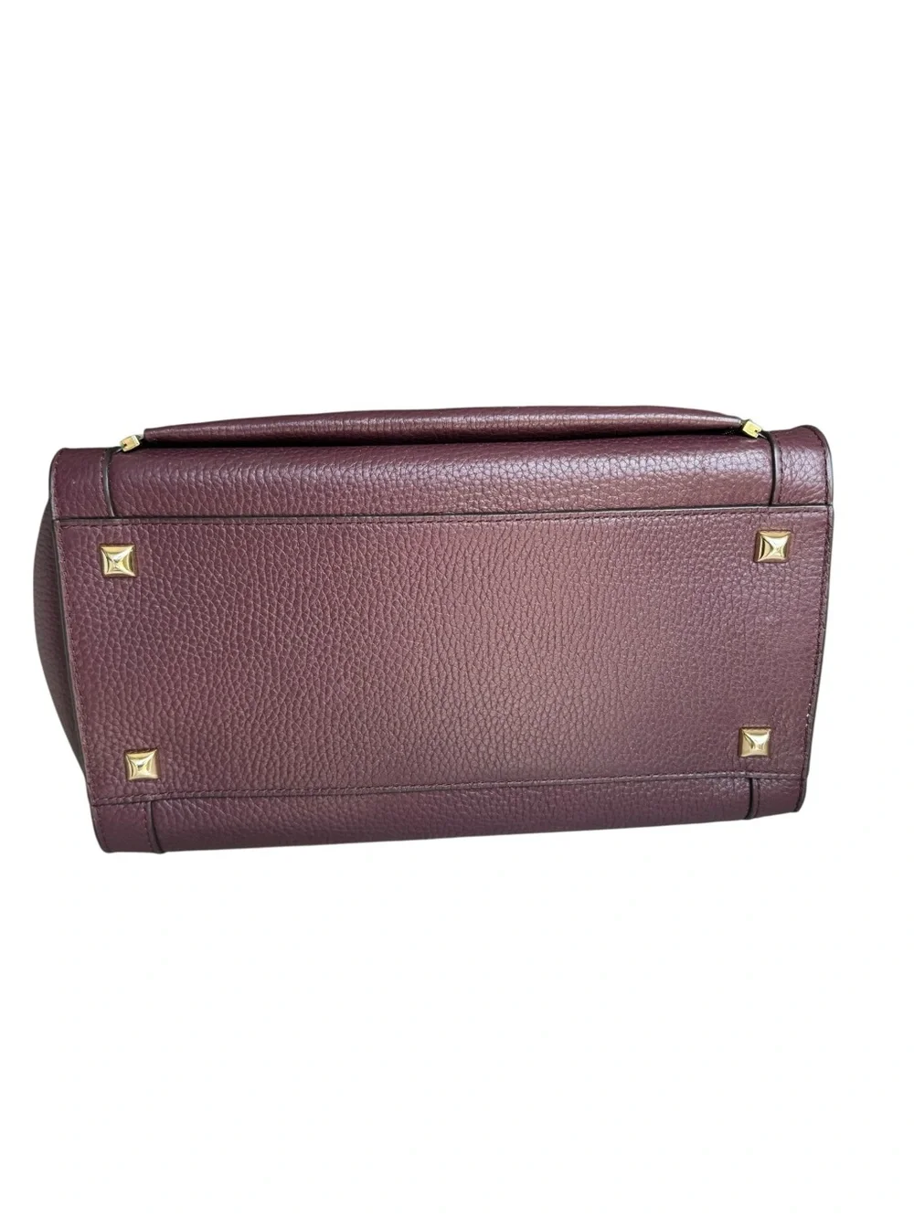 🆕 Henri Bendel Rivington Tote Bag Burgundy Satchel